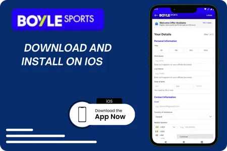BoyleSports app iPhone
